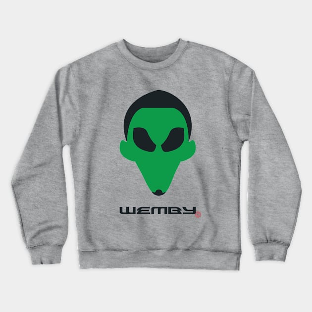 Wemby "ALIEN" Crewneck Sweatshirt by THIRTY16Designs